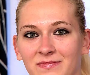 Blonde pussy tested by black guy in amateur casting