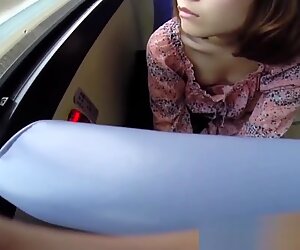 Asian fingered on train