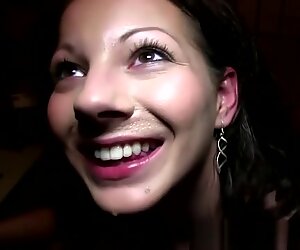 Casting real euro brunette fucked doggystyle